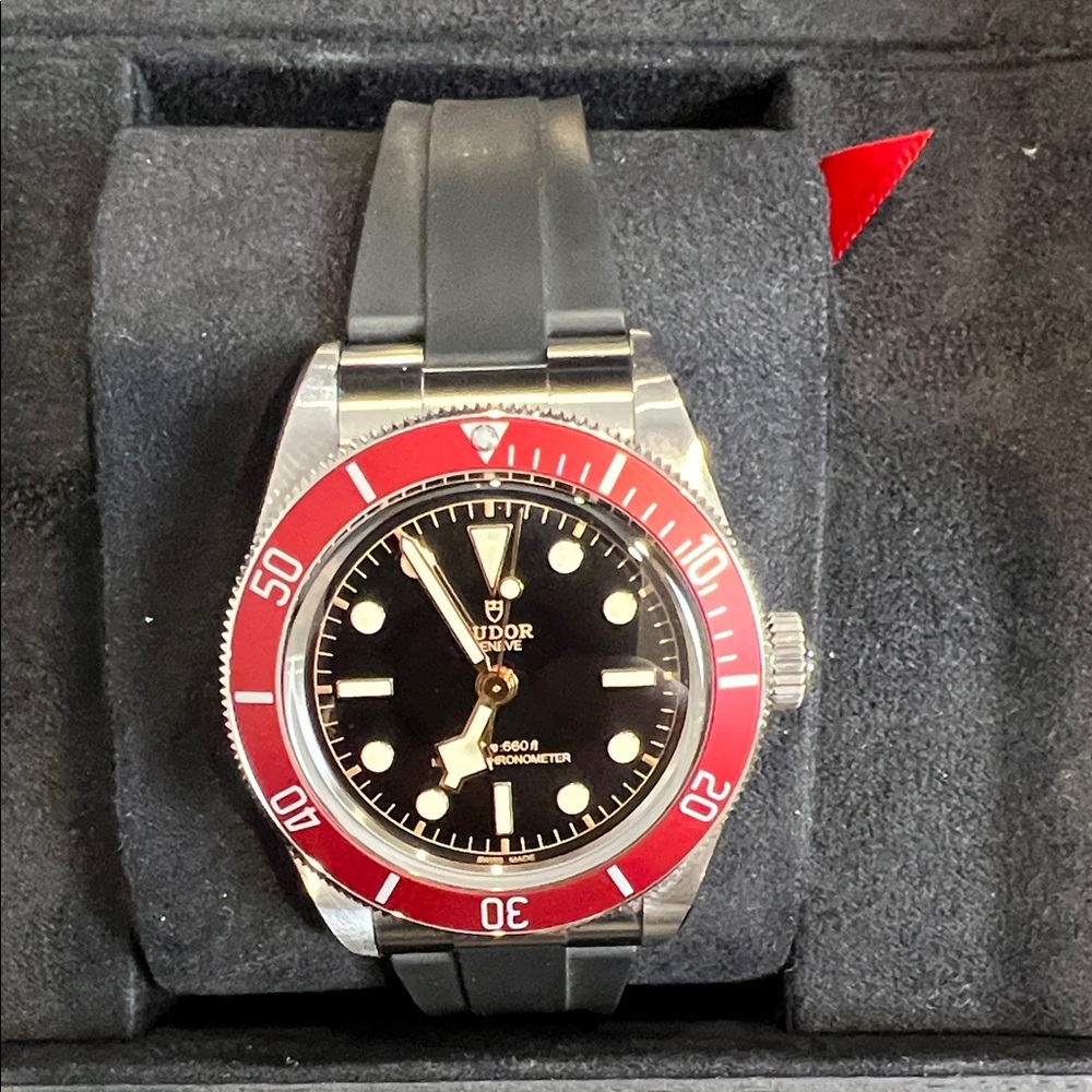 Tudor BLACK BAY With Burgundy Bezel Watch 41mm - Picture 10 of 10